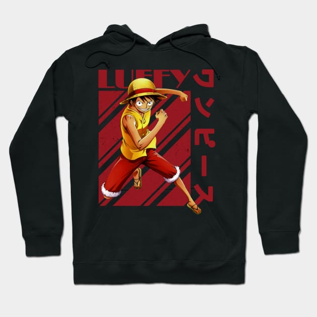 monkey d luffy Hoodie by HokiShop